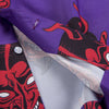 Collar Devil face print Shirt - Threads Unknown