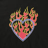 Checkered Fire Heart Long Sleeve - Threads Unknown